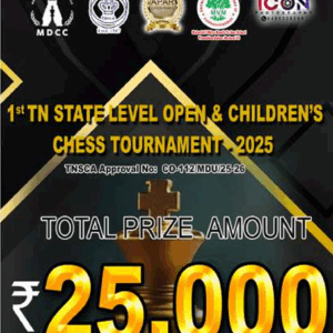 1st TN State Level OPEN & Children's Chess Tournament