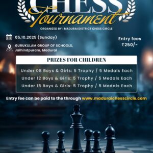 MADURAI District Level Children's Tournament 2025